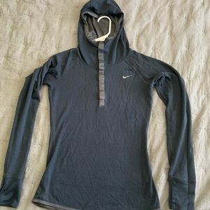 Nike Dri-Fit hooded running top